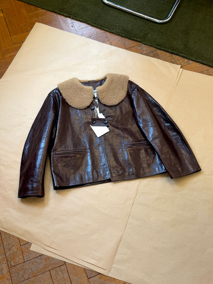 Ellie Leather and Sheepskin Jacket