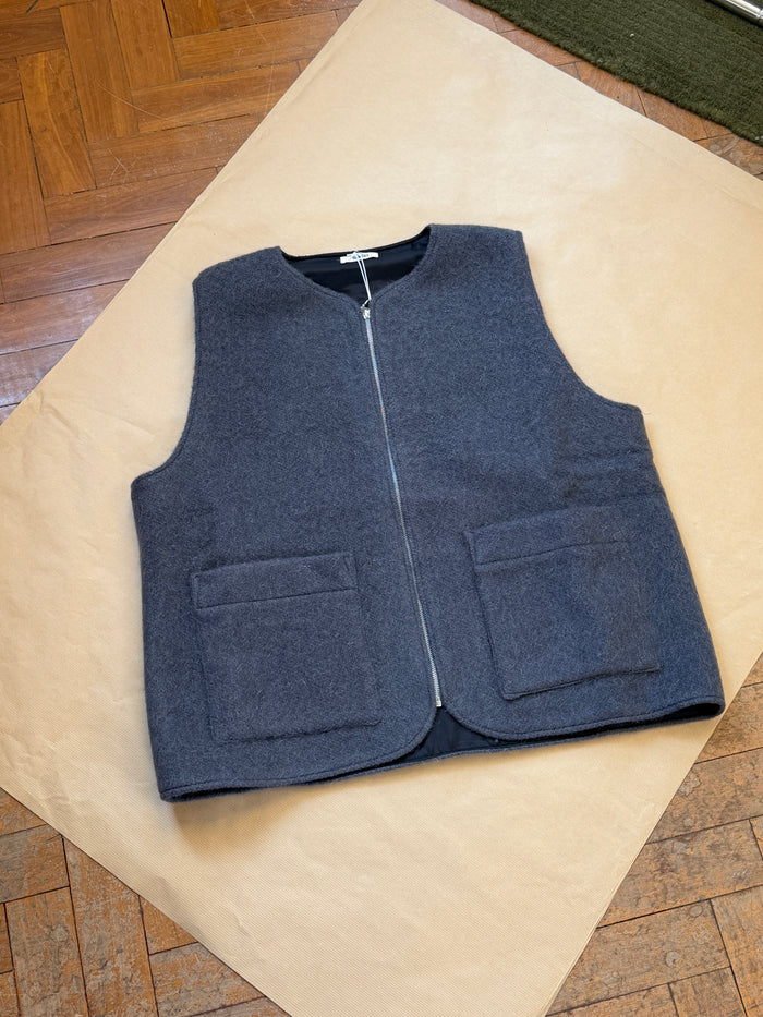 Mens River Vest Wool