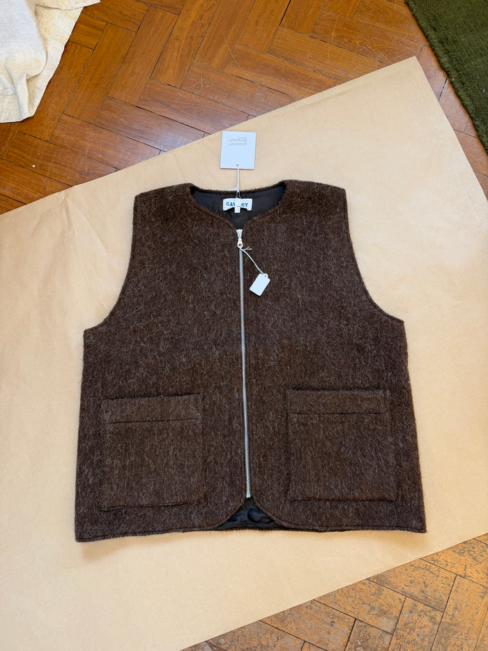 Mens River Vest Wool