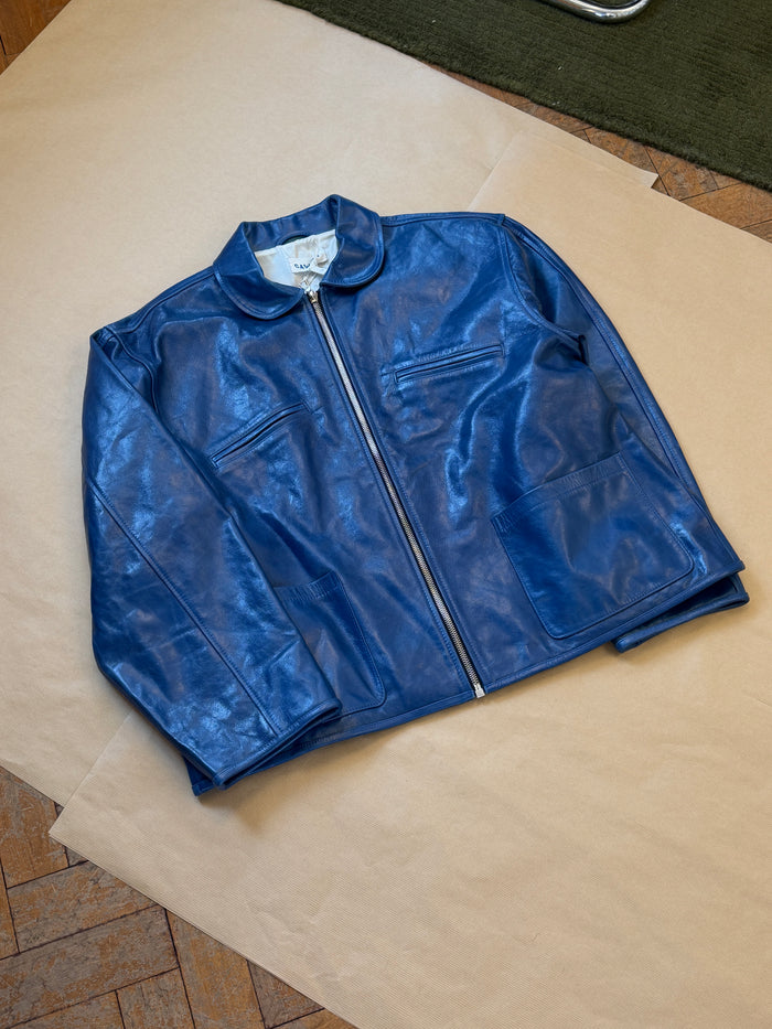 Mens Leather Flying Jacket