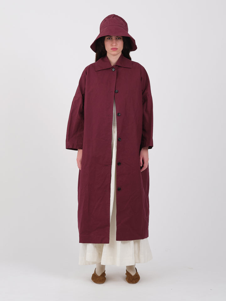 BRITISH DRY OILSKIN LONG FARO MAC