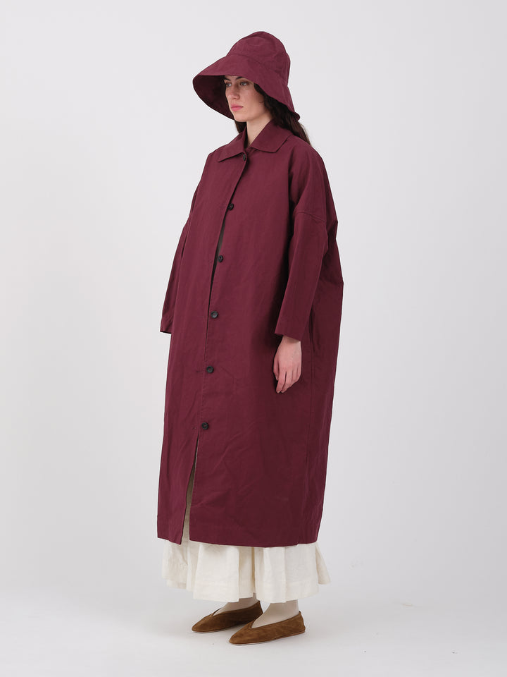 BRITISH DRY OILSKIN LONG FARO MAC