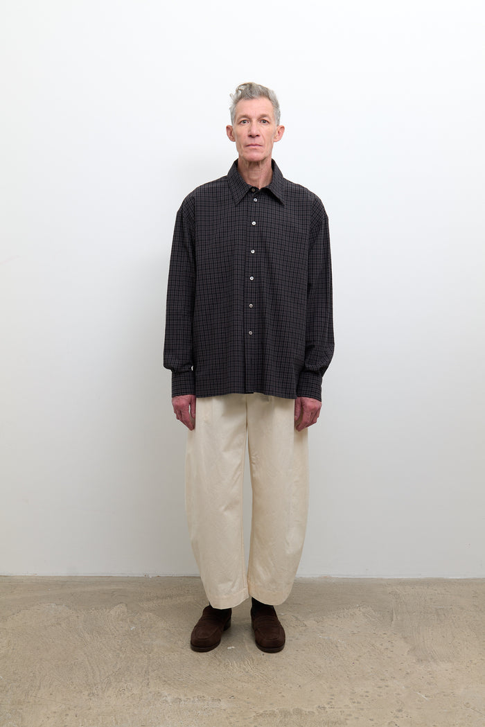Leo Shirt - Ink/Smoke Check