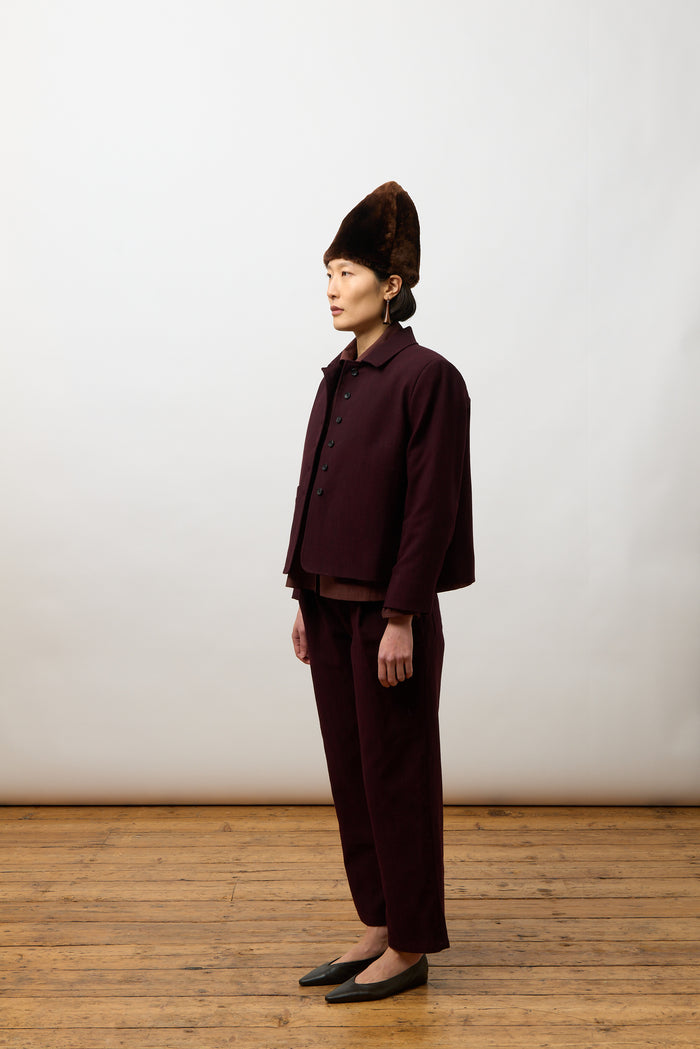 Lillie Jacket - Dark Orchid