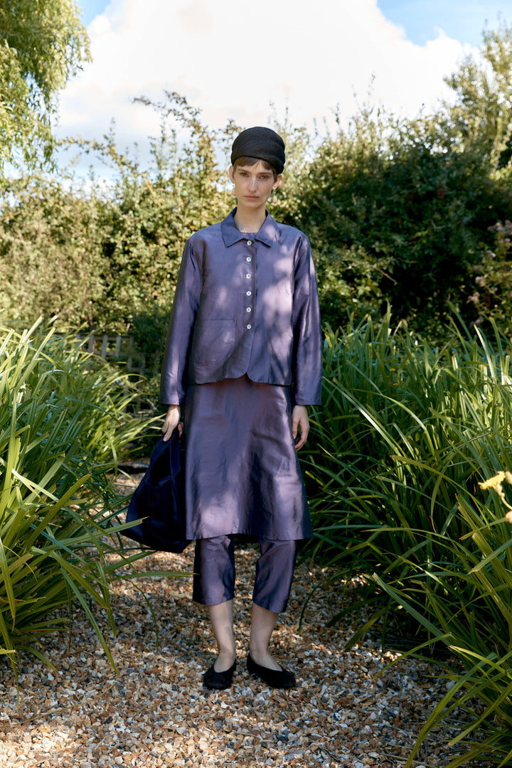 SILK DUPION LILLIE JACKET