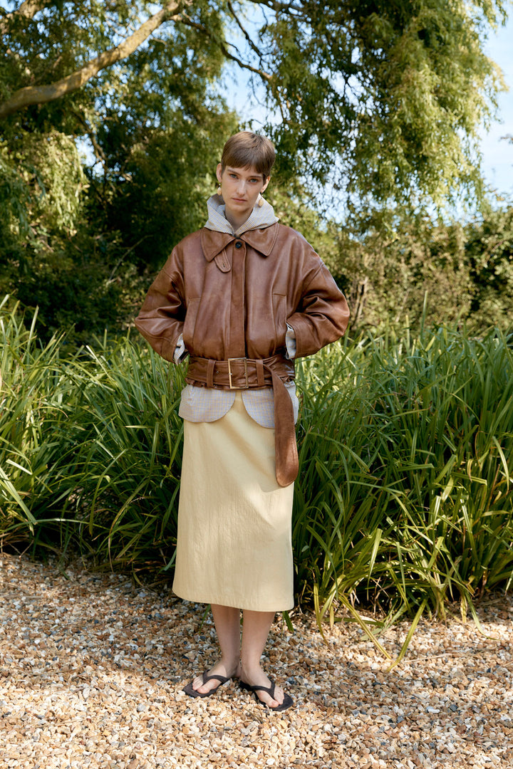 HOLBORN LEATHER NARA JACKET