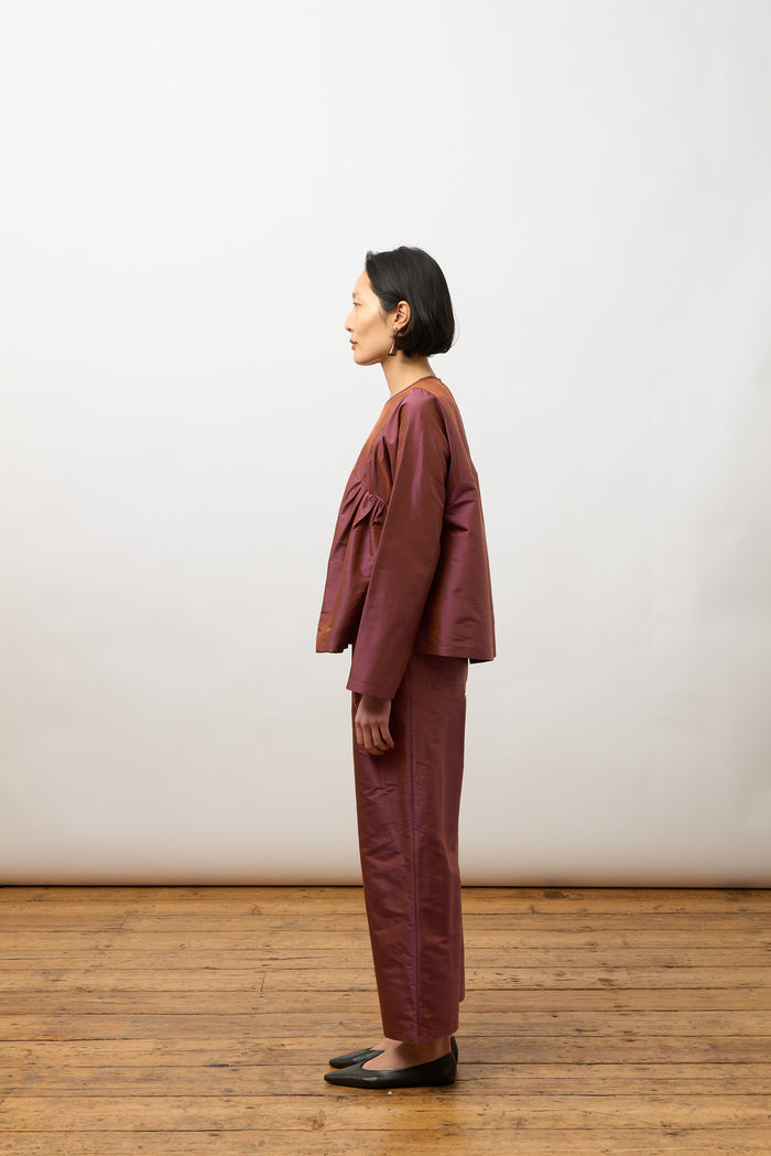 Nora Blouse - Jam Silk