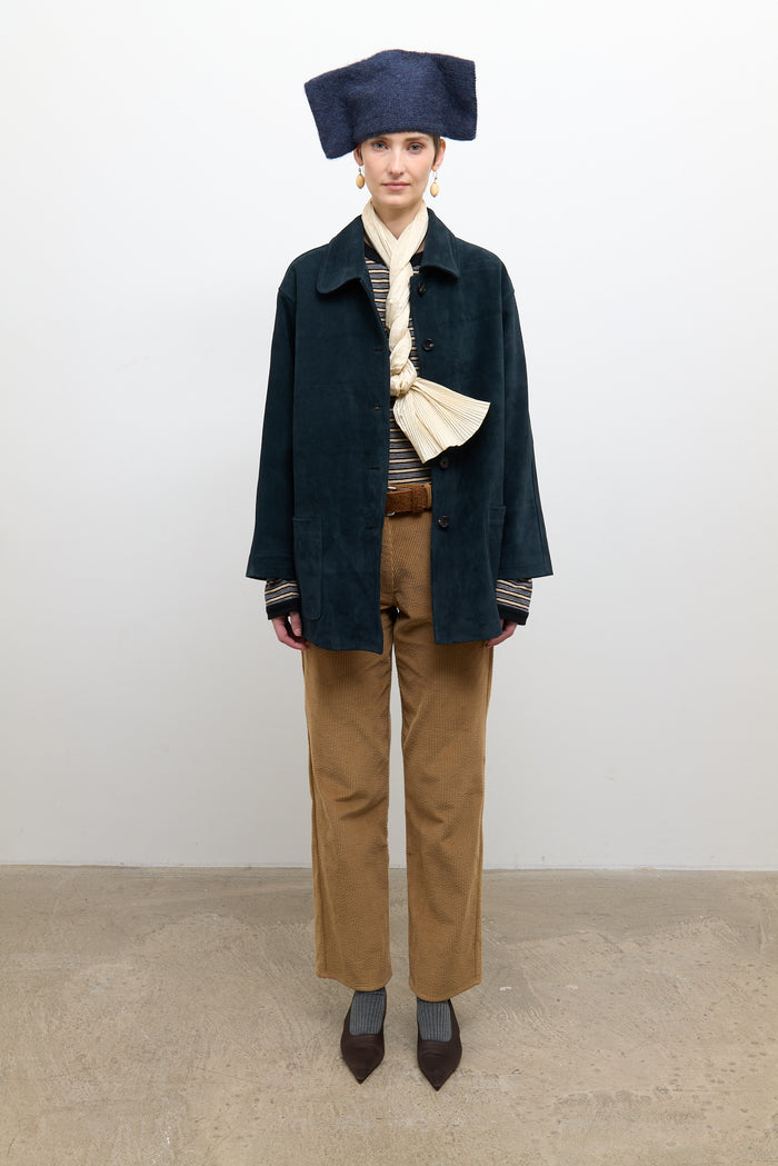 Quinn Jacket - Midnight Suede
