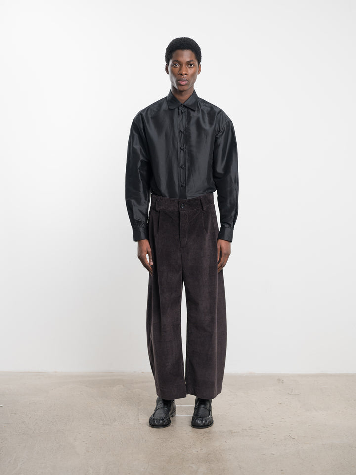 TWO-TONE COTTON CORDUROY ROBBY TROUSER