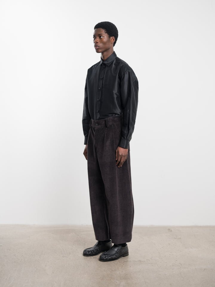 TWO-TONE COTTON CORDUROY ROBBY TROUSER