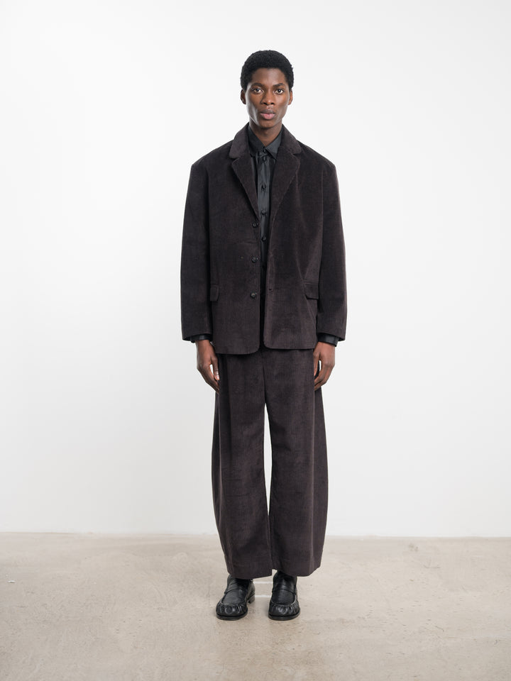 JAPANESE TWO-TONE COTTON CORDUROY SID BLAZER
