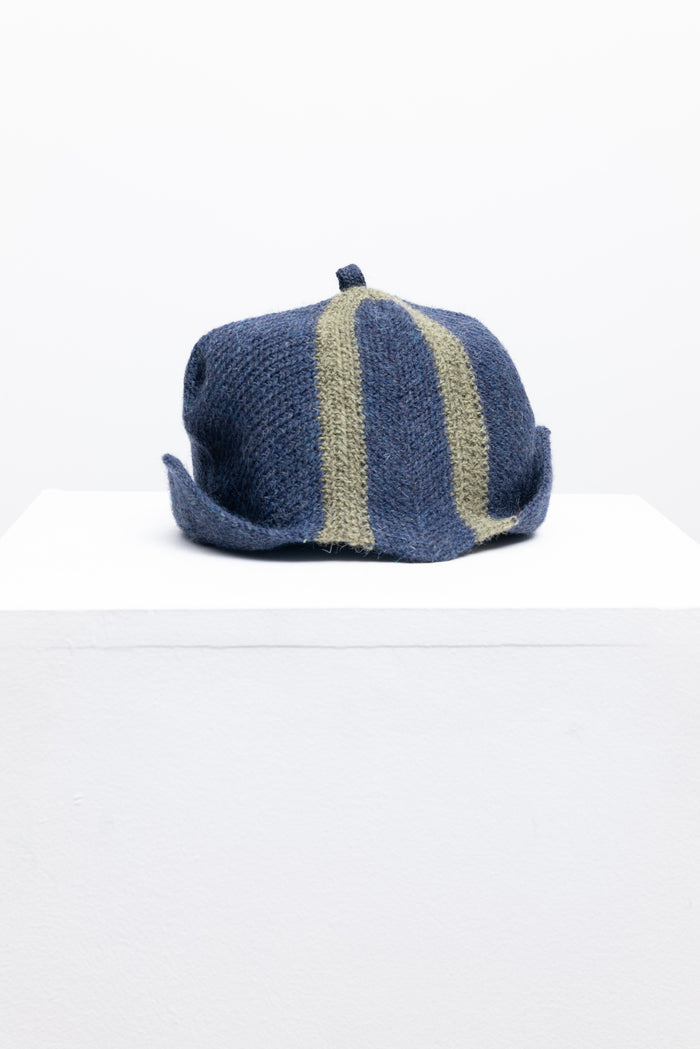 Ski Hat - Denim/Apple