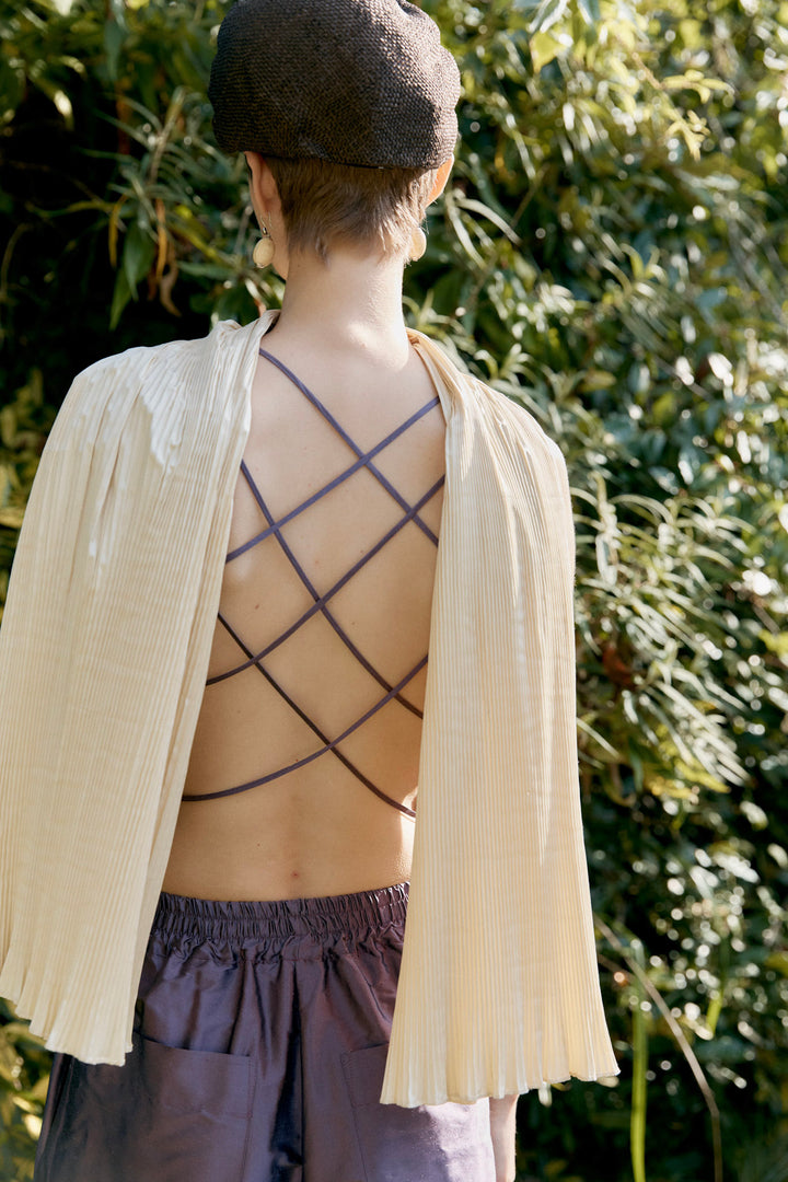 SILK DUPION SOFIA TOP