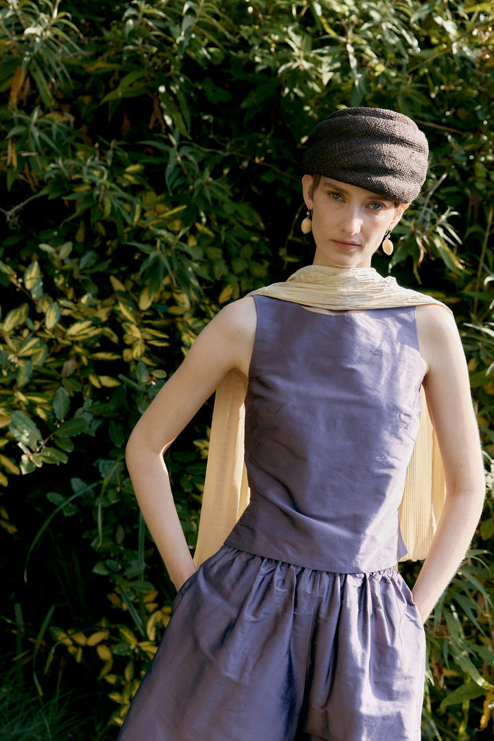 SILK DUPION SOFIA TOP