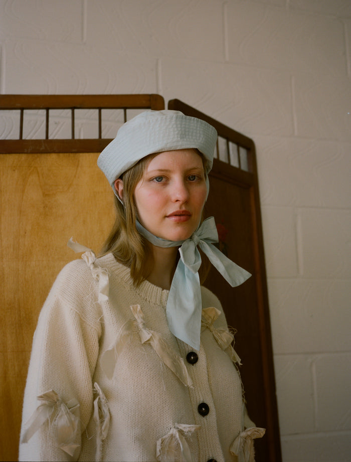 Silk Dupion Sailor Hat