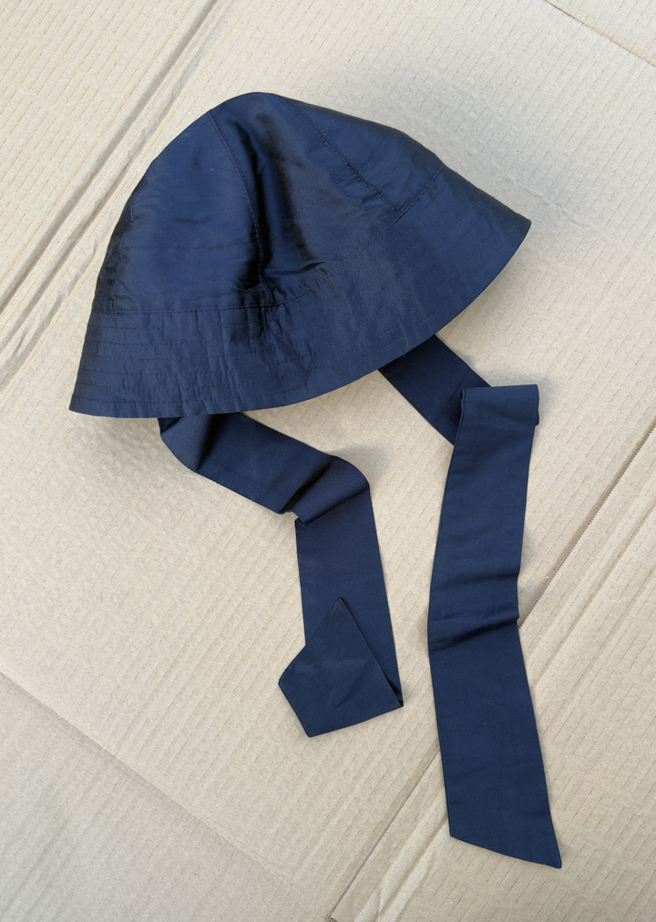 SILK DUPION SAILOR HAT
