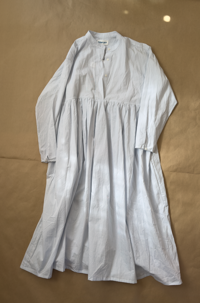 Penny Dress Light Blue Stripe