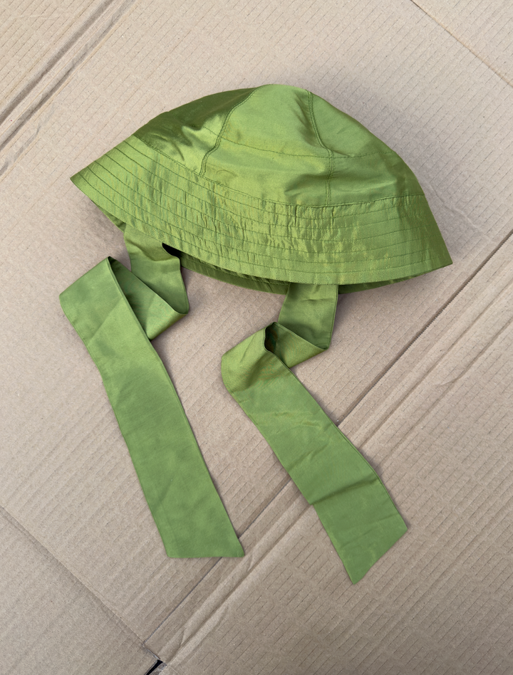 SILK DUPION SAILOR HAT