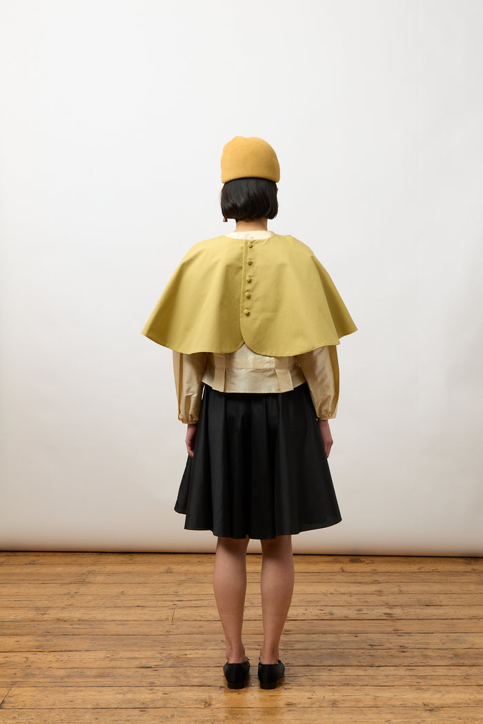 Twisted Cape - Soft Chartreuse