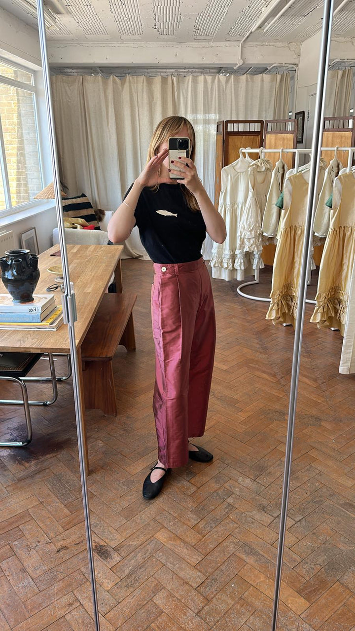 Silk Georgia Trouser